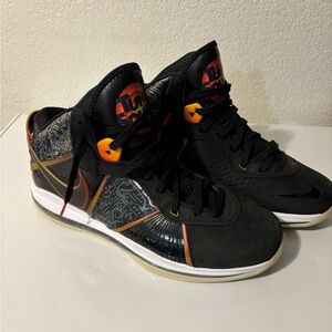 Nike LeBron 8 “Tune Squad “ in Black and Orange